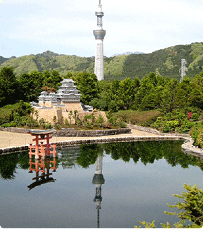 厳島神社×東京スカイツリーの写真