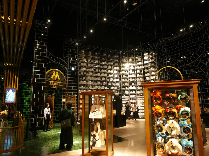 としまえん跡地のハリーポッター施設「スタジオツアー東京」のお土産ショップのメインショップ