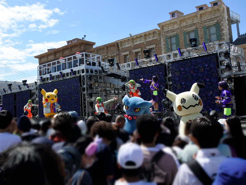 ユニバとポケモンのパレード「ポケモン・ジャンピン・ハロウィーン・パーティ」が開催！