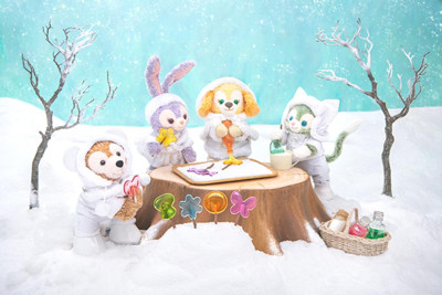 ダッフィー&フレンズのホワイト・ウィンタータイム・ワンダーズグッズ