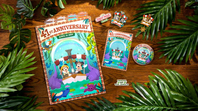 【4/15発売】東京ディズニーランド41周年グッズまとめ！「ジャングルクルーズ:ワイルドライフ・エクスぺディション」がモチーフのグッズ！