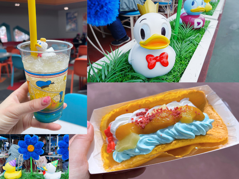 【ドナルドパルパルーザ2025】フード・ドリンク・スウィーツまとめ！種類、販売場所、値段を一覧でご紹介！