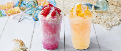 トロピカル・フラッペ ～マンゴー～（右）