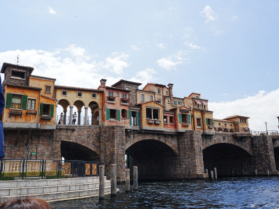 ヴェネツィアン・ゴンドラからの景色