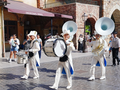 スーザフォンと打楽器