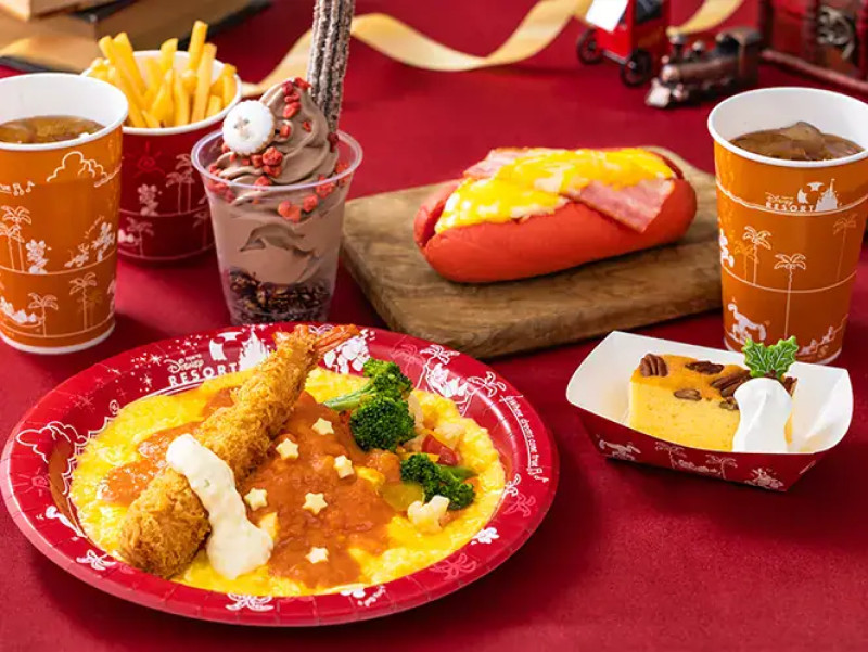 【マップ掲載】ディズニークリスマスフード2025一覧!食べ歩きフードからセットやコースメニュー、ドリンクまで!