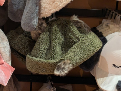 スヌーピー耳付きロールキャップ