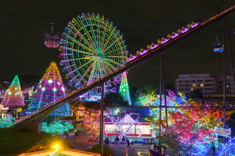 よみうりランド　イルミネーション
