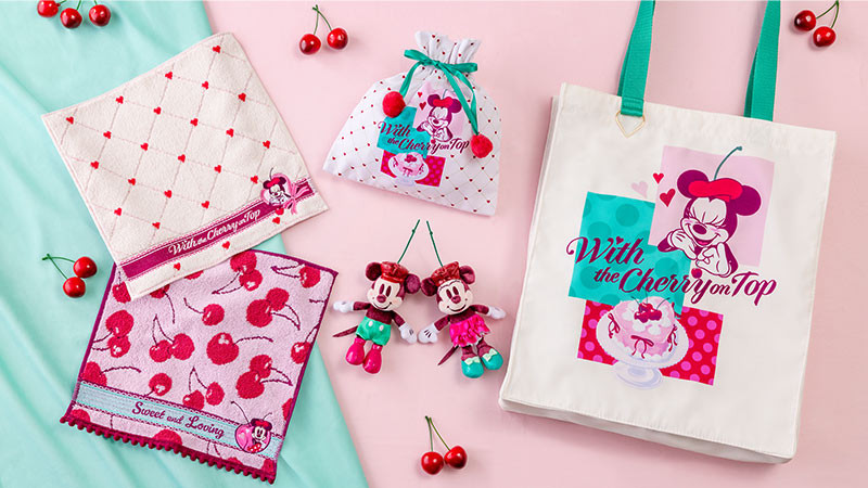 【2/5発売】ミニーさくらんぼグッズまとめ！キュートなさくらんぼ柄のファッショングッズ、雑貨、コスメ！