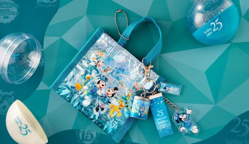 【ディズニーシー25周年】スパークリングジュビリーのガチャガチャ(カプセルトイ)が登場！デザイン、販売場所、値段をチェック♡