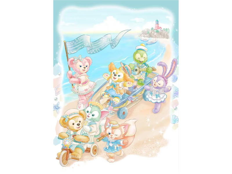 【4/14〜】ダッフィー＆フレンズのファインド・ユア・ ビューティフル ・ブルー！ディズニーシー25周年のダッフィーグッズ