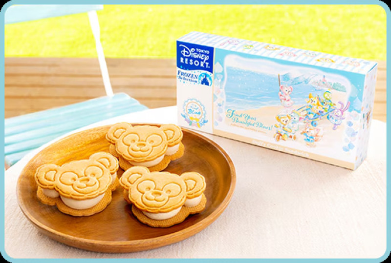 ダッフィーのクッキーサンド