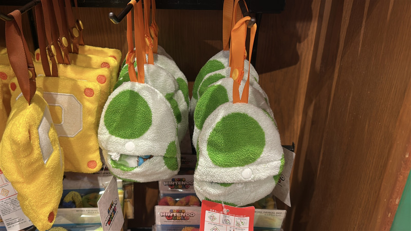 ループ付きミニタオル