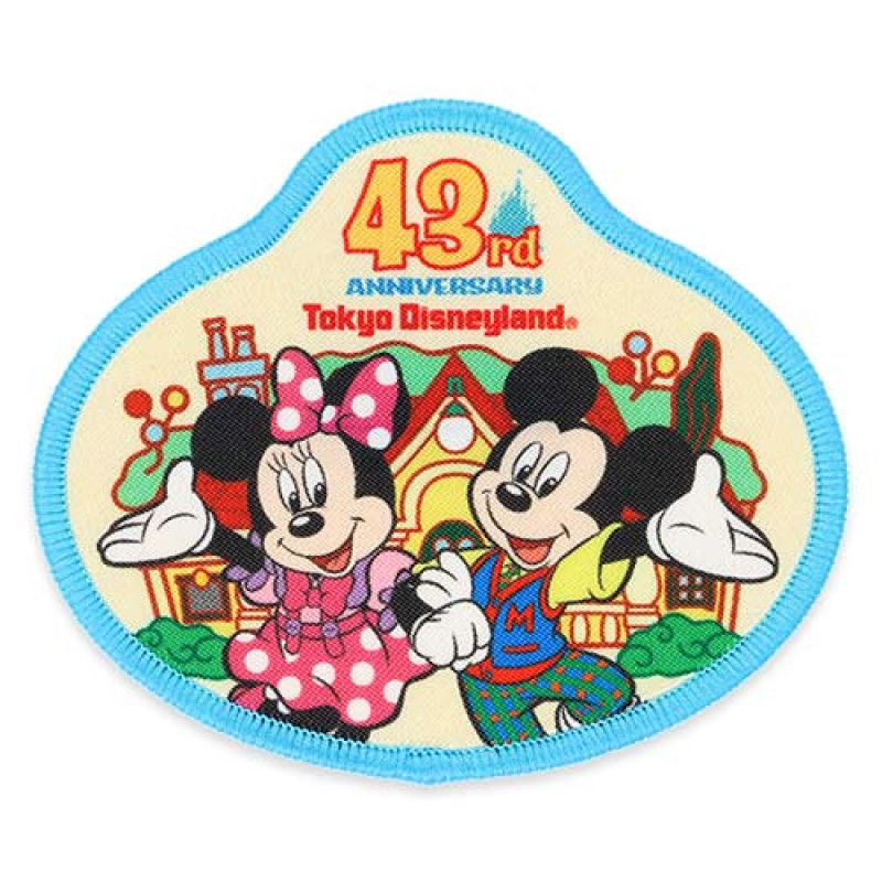 ワッペンアクセサリー(ディズニーランド43周年グッズ)
