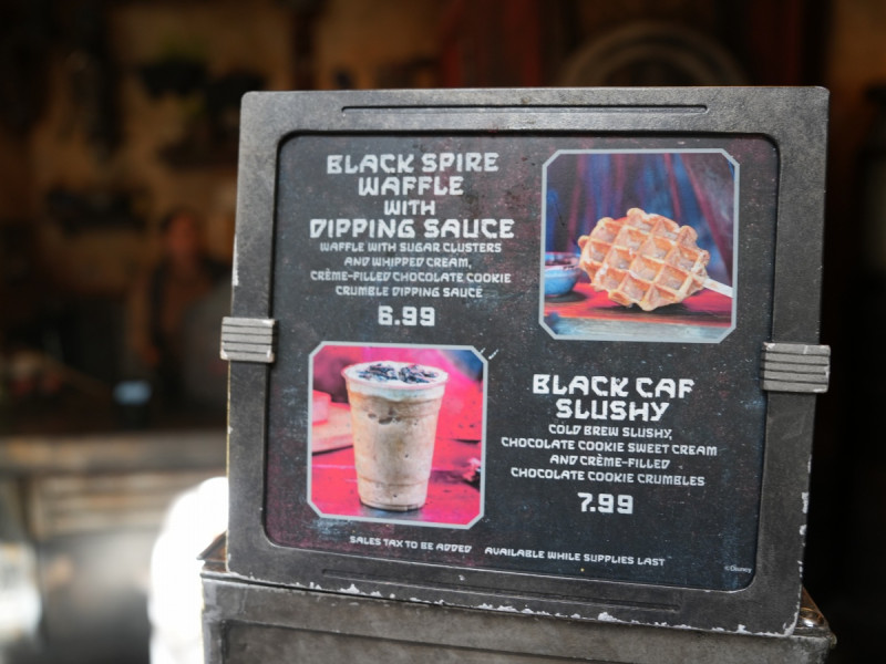 カリフォルニア・アナハイムディズニー：スターウォーズメニュー