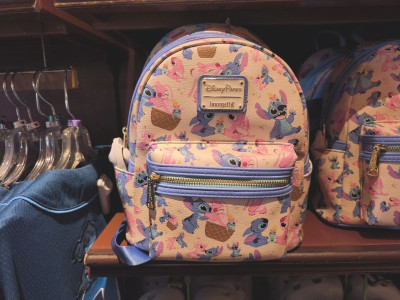 アナハイムディズニーラウンジフライ（Loungefly）：スティッチ＆エンジェル