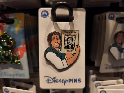 アナハイムディズニーのピンバッジ：フリンライダー