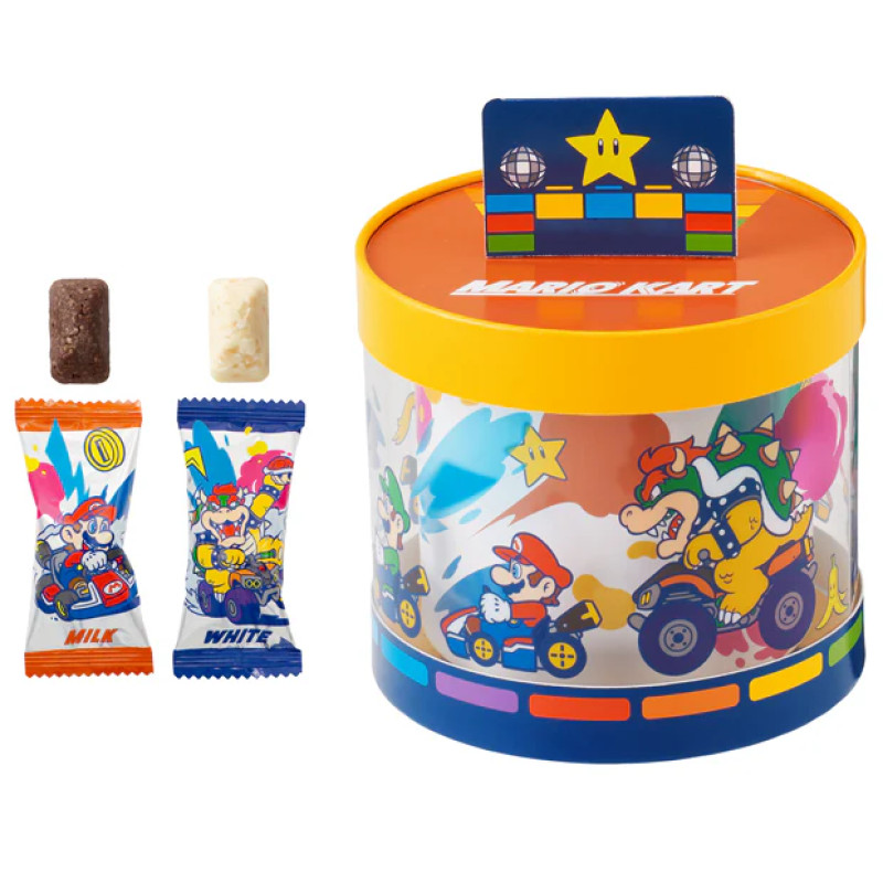 25周年デザインのマリオカートチョコクランチ