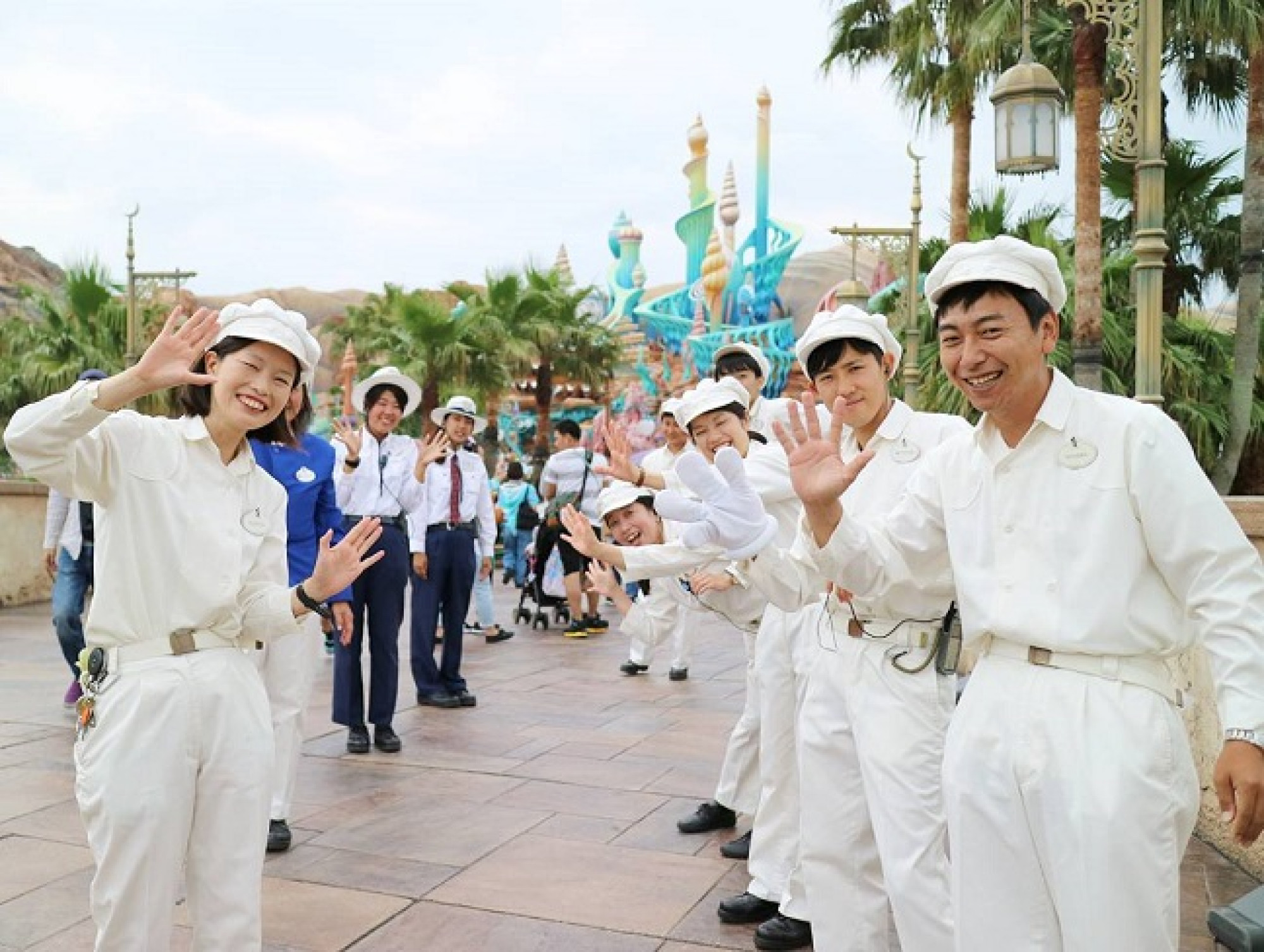 東京ディズニーシーのキャストさんたち キャステル Castel ディズニー情報