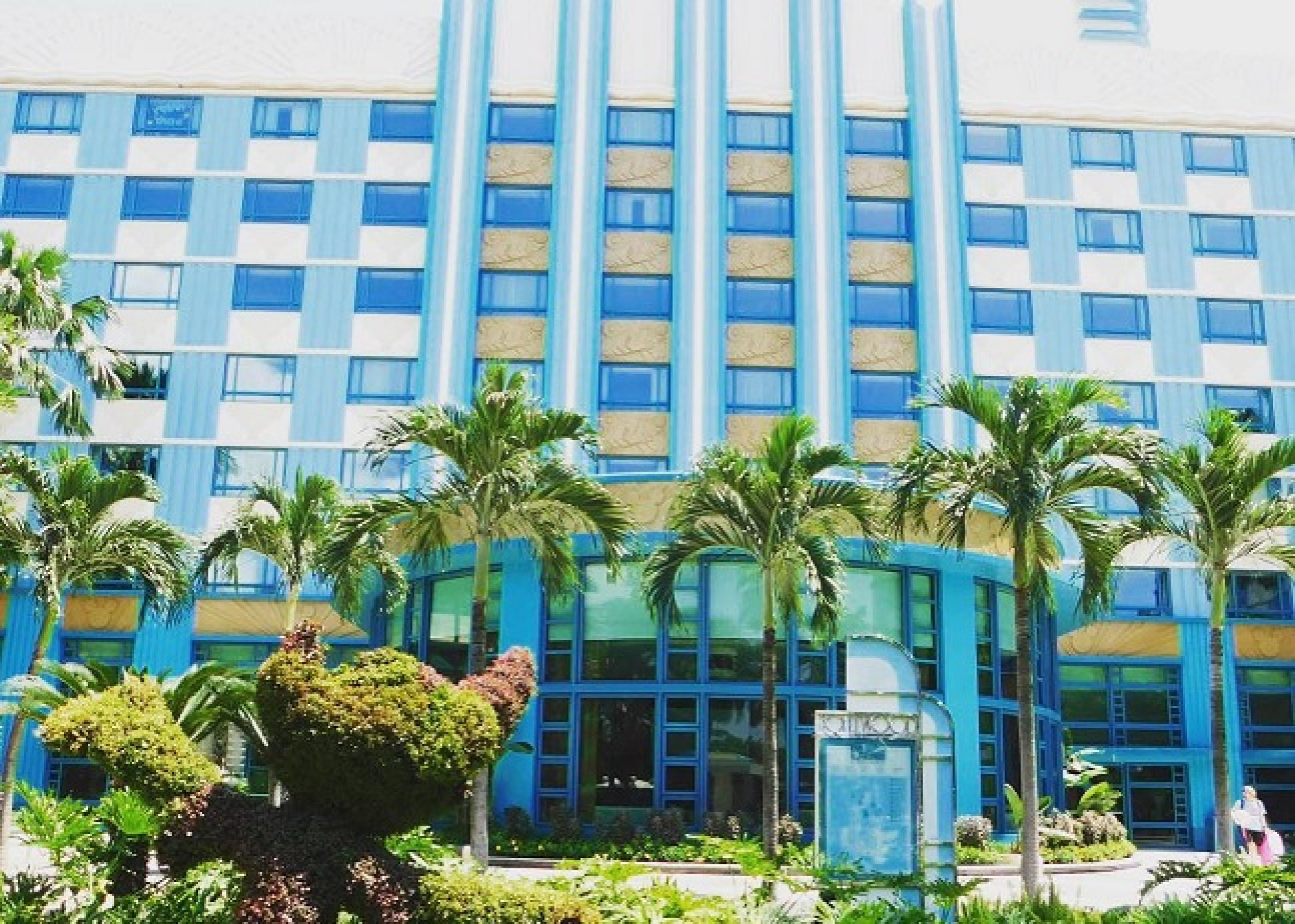 ディズニー ハリウッド ホテルの外観 キャステル Castel ディズニー情報