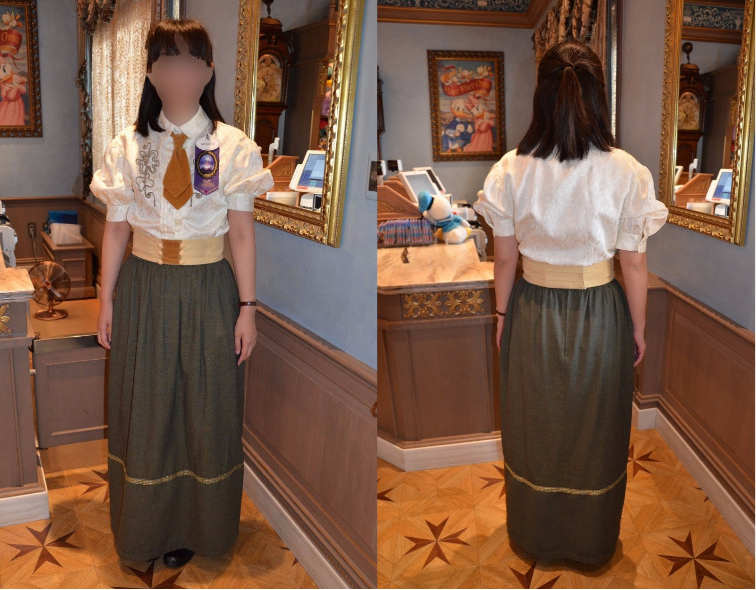 ヴィラ ドナルド ホームショップキャストのコスチューム キャステル Castel ディズニー情報