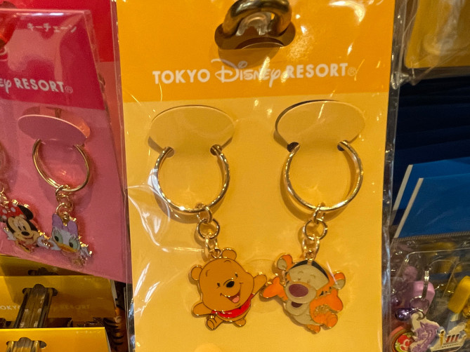 ユニークカレカノ ディズニーランド キーホルダー ペア ただのディズニー画像