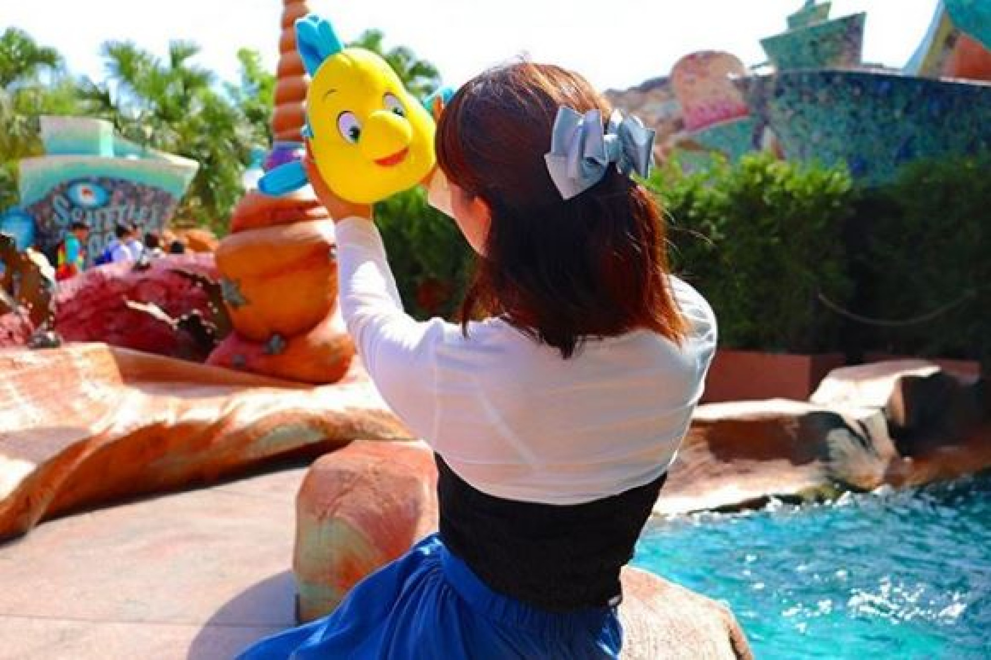 人間になったアリエルコーデ キャステル Castel ディズニー情報