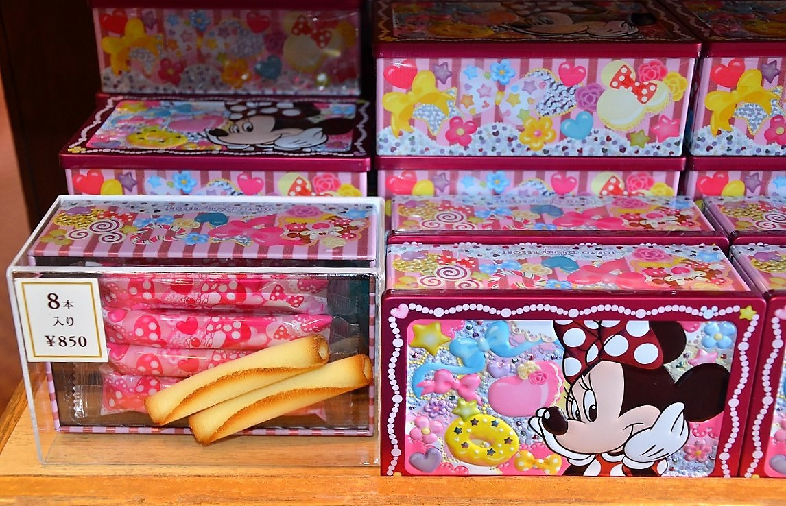 ミニーのロールクッキー キャステル Castel ディズニー情報