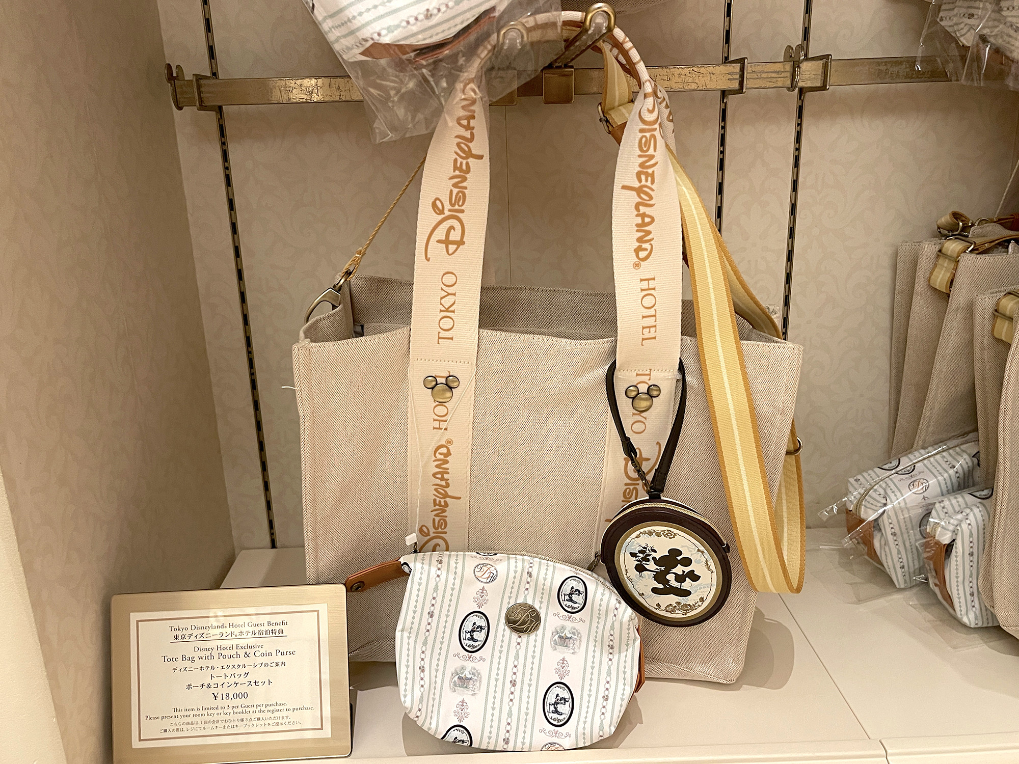 ディズニーリゾート タイムトゥシャイン 20周年 トートバッグ ポーチ Amazon | ディズニーシー 20周年  タイム・トゥ・シャイン！東京ディズニーリゾート ミッキー＆フレンズ | Disney(ディズニー) | エコ バッグ・買い物バッグ