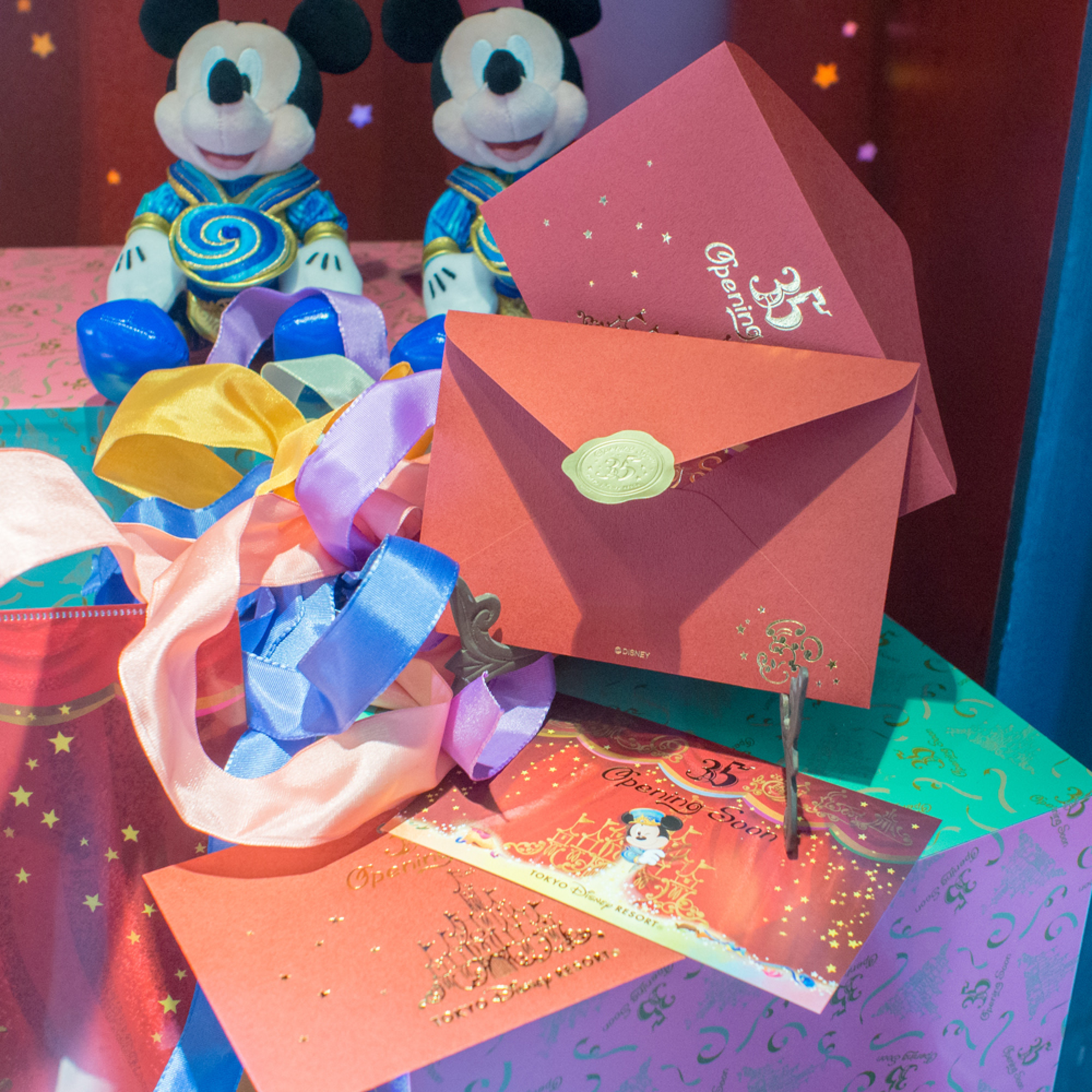 ディズニーランド35周年グッズ ステーショナリー キャステル Castel ディズニー情報
