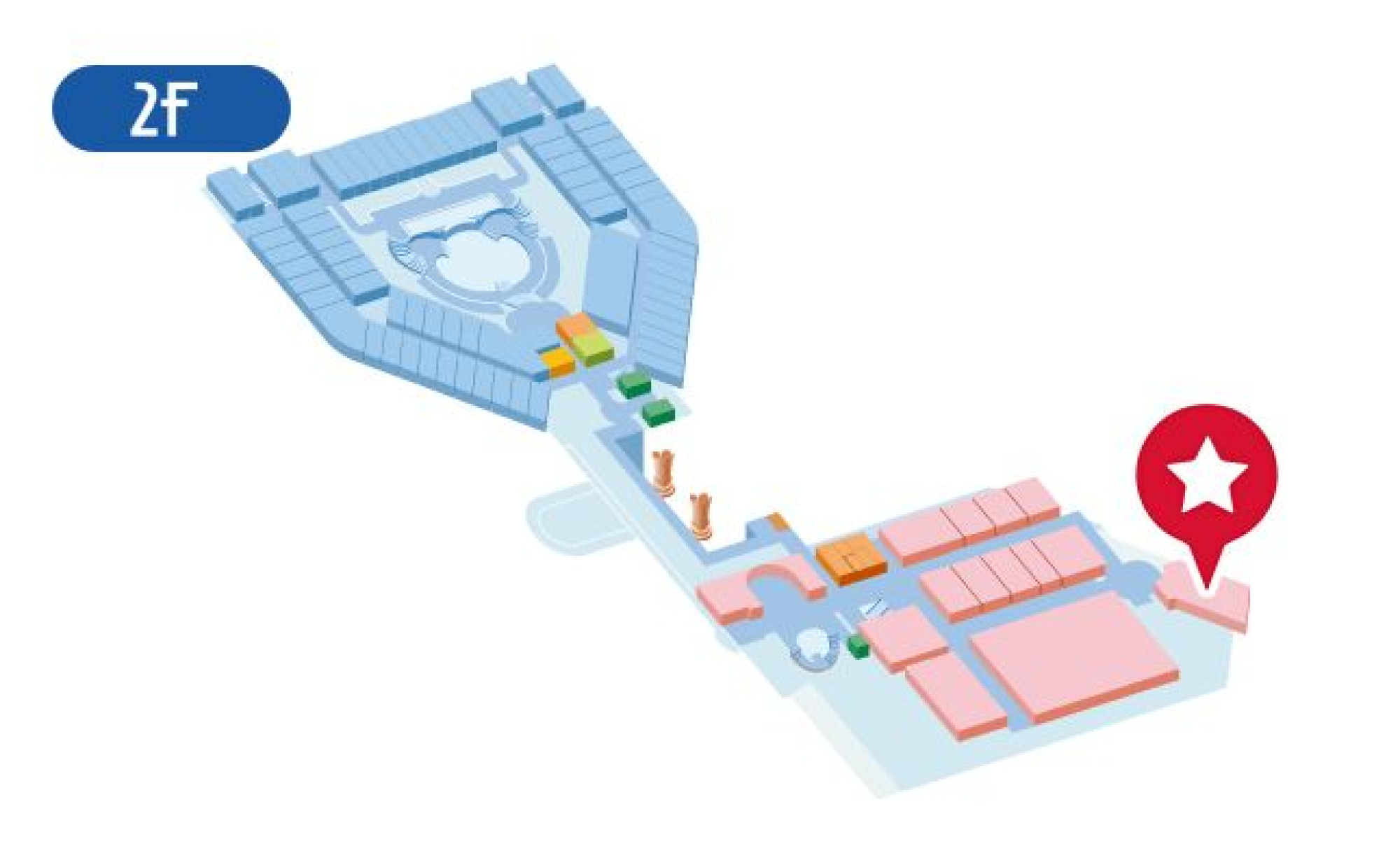 ブライダルサロンの地図 キャステル Castel ディズニー情報