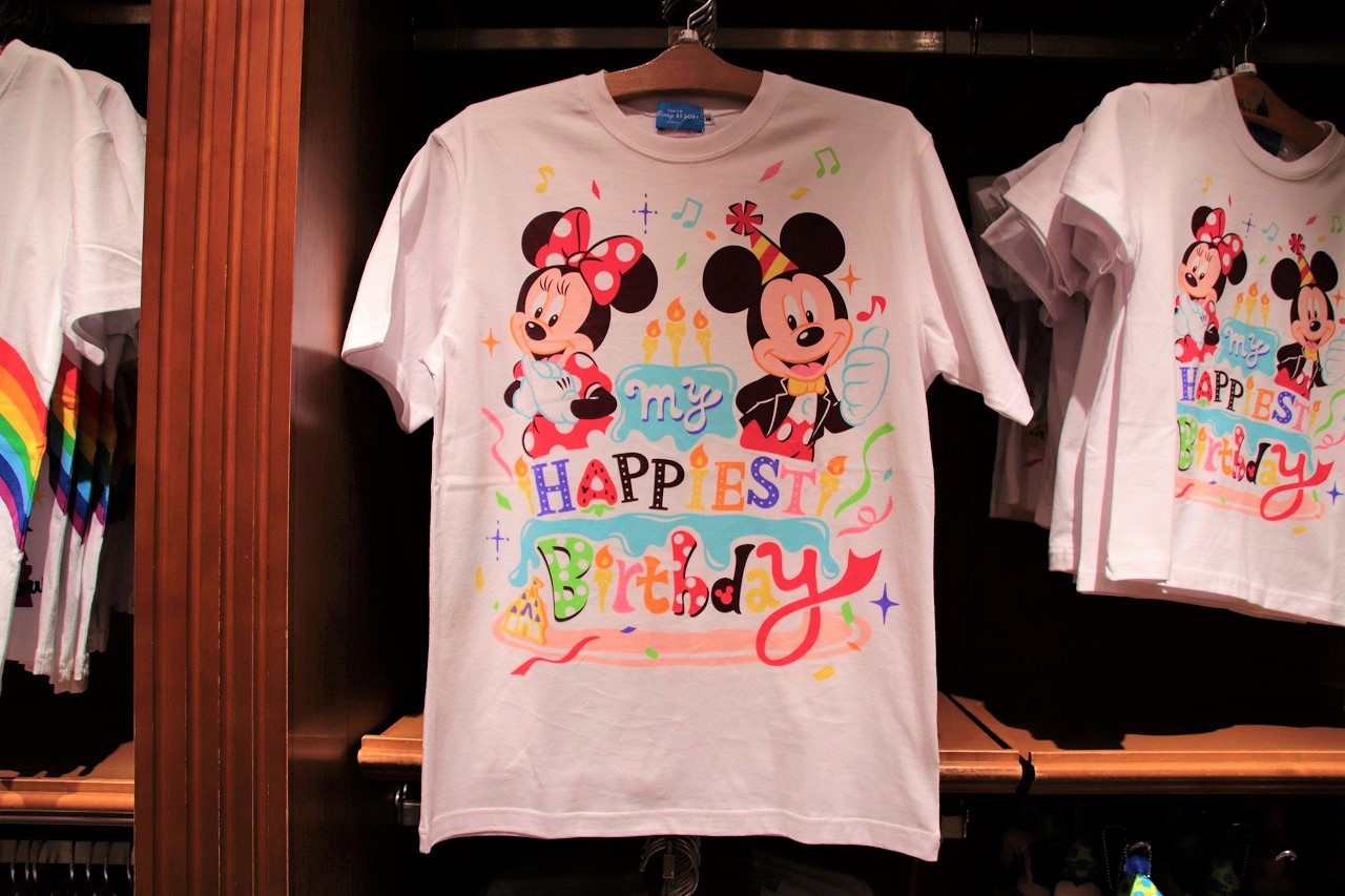 ベスト50 ディズニー 誕生日 Tシャツ すべてのイラスト画像