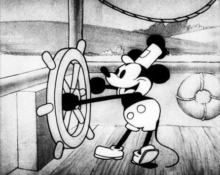 初のミッキー作品 蒸気船ウィリー キャステル Castel ディズニー情報