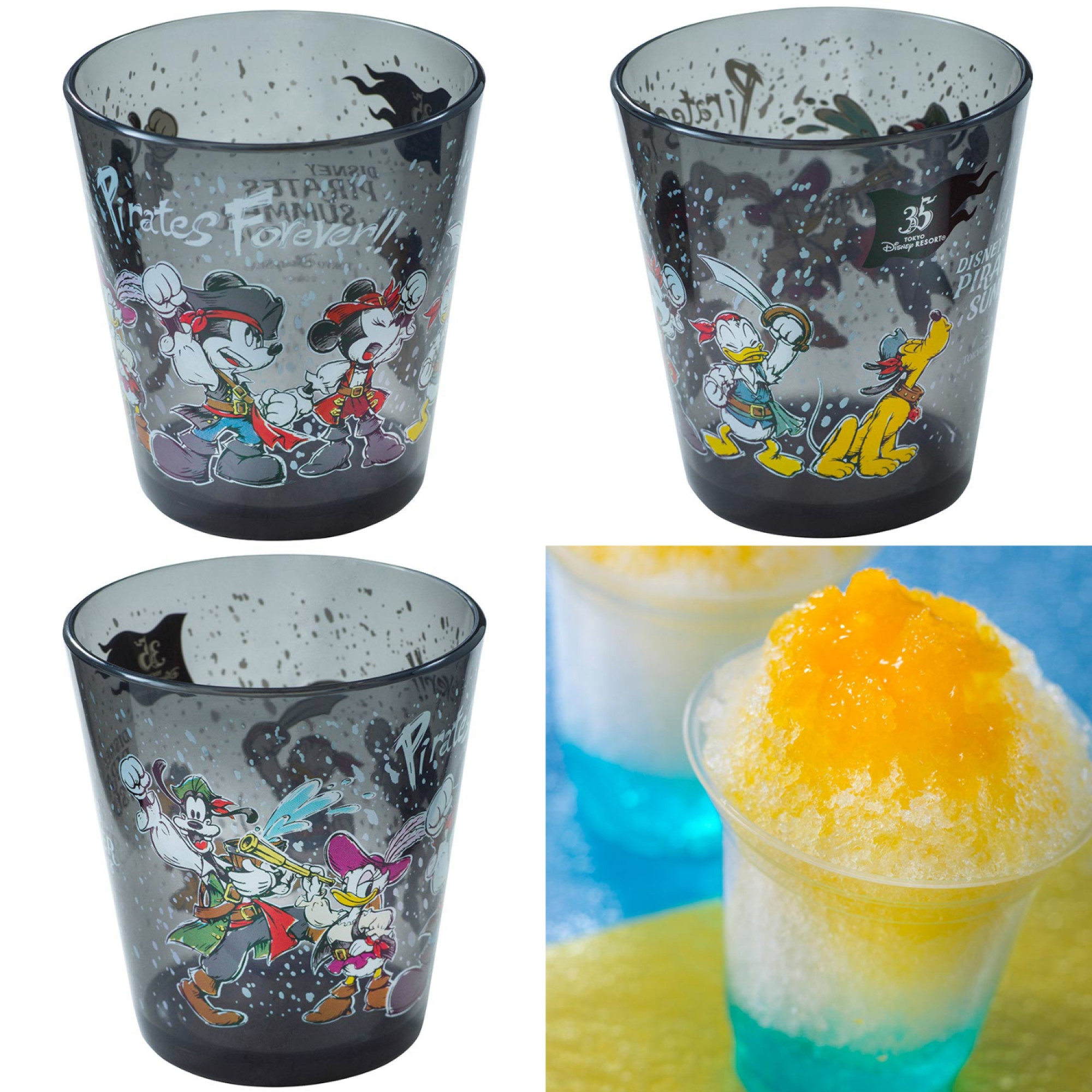 パイレーツ サマーモチーフのスーベニアカップ キャステル Castel ディズニー情報