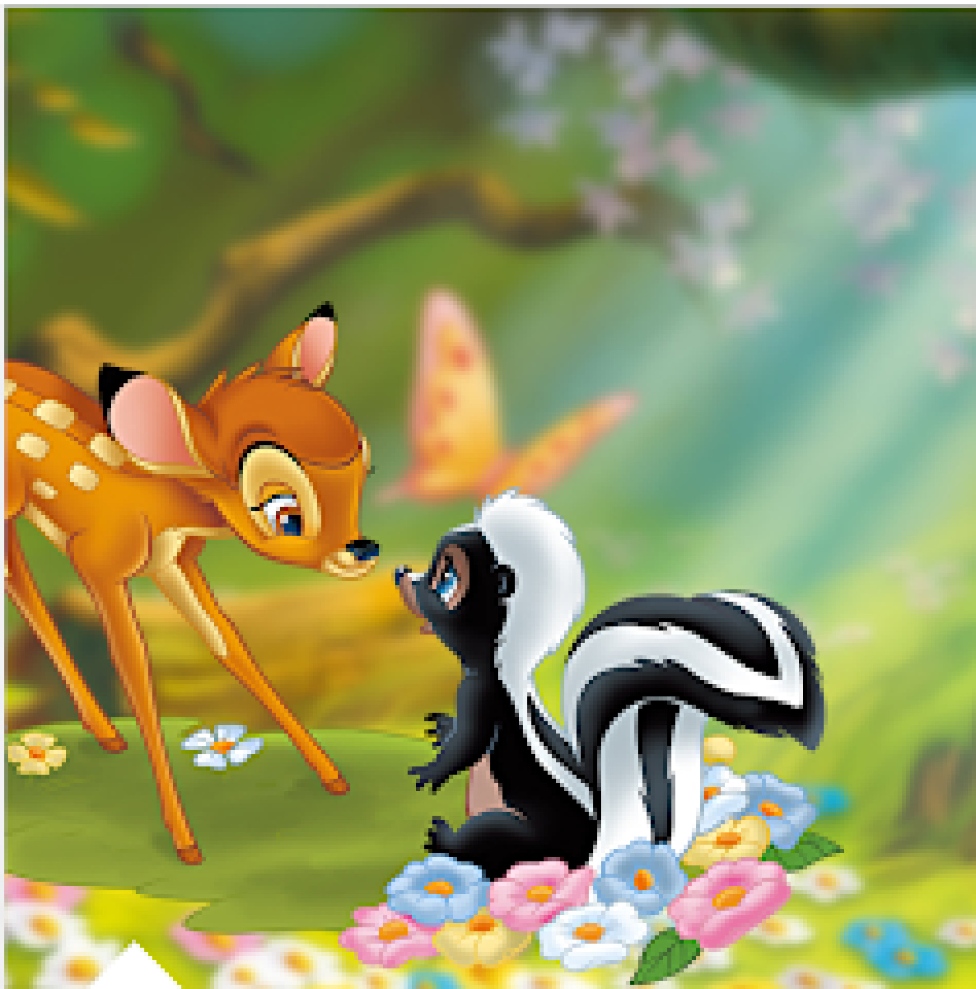 バンビ フラワー キャステル Castel ディズニー情報