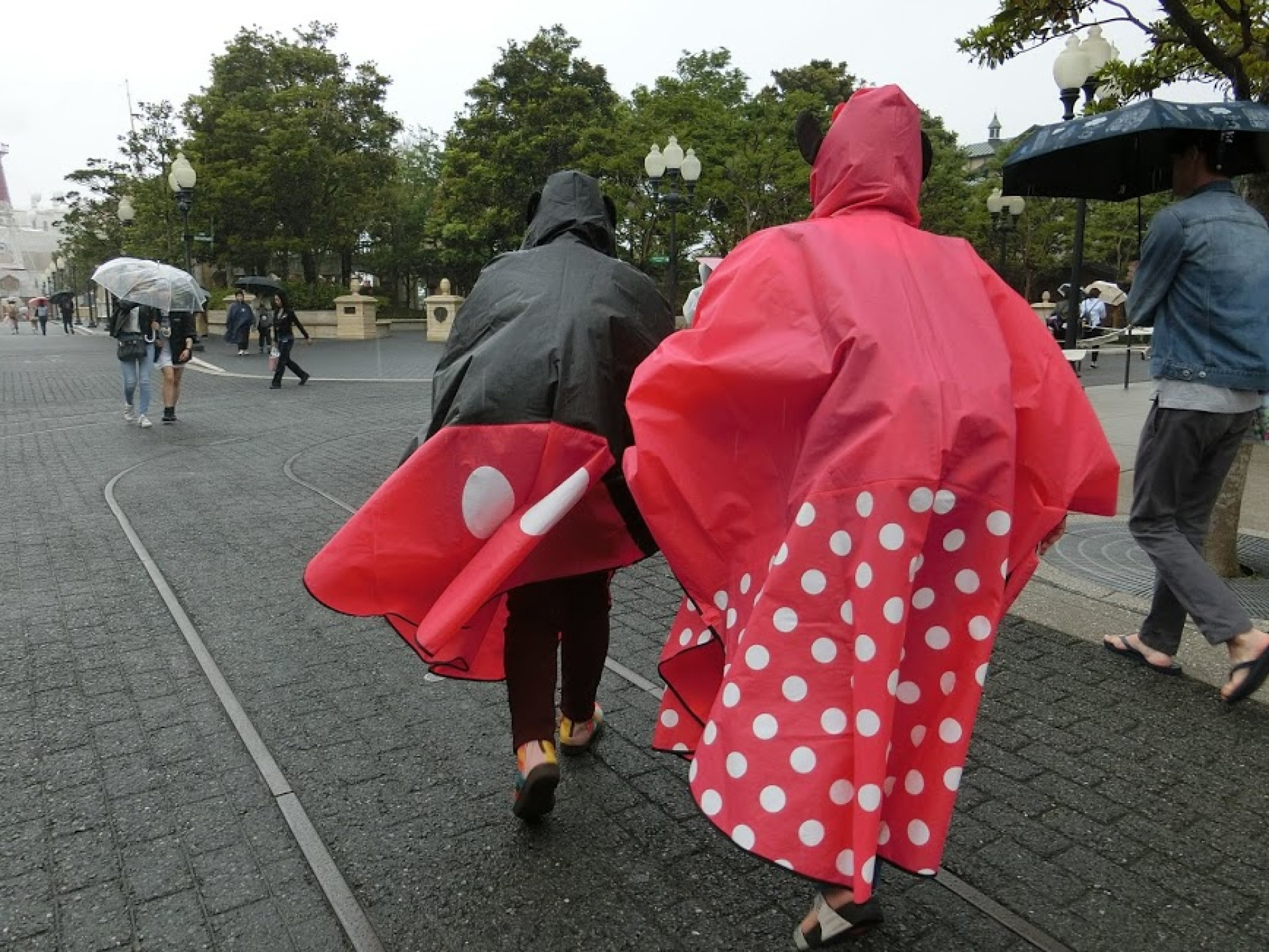 雨の日にはカッパがおすすめ キャステル Castel ディズニー情報