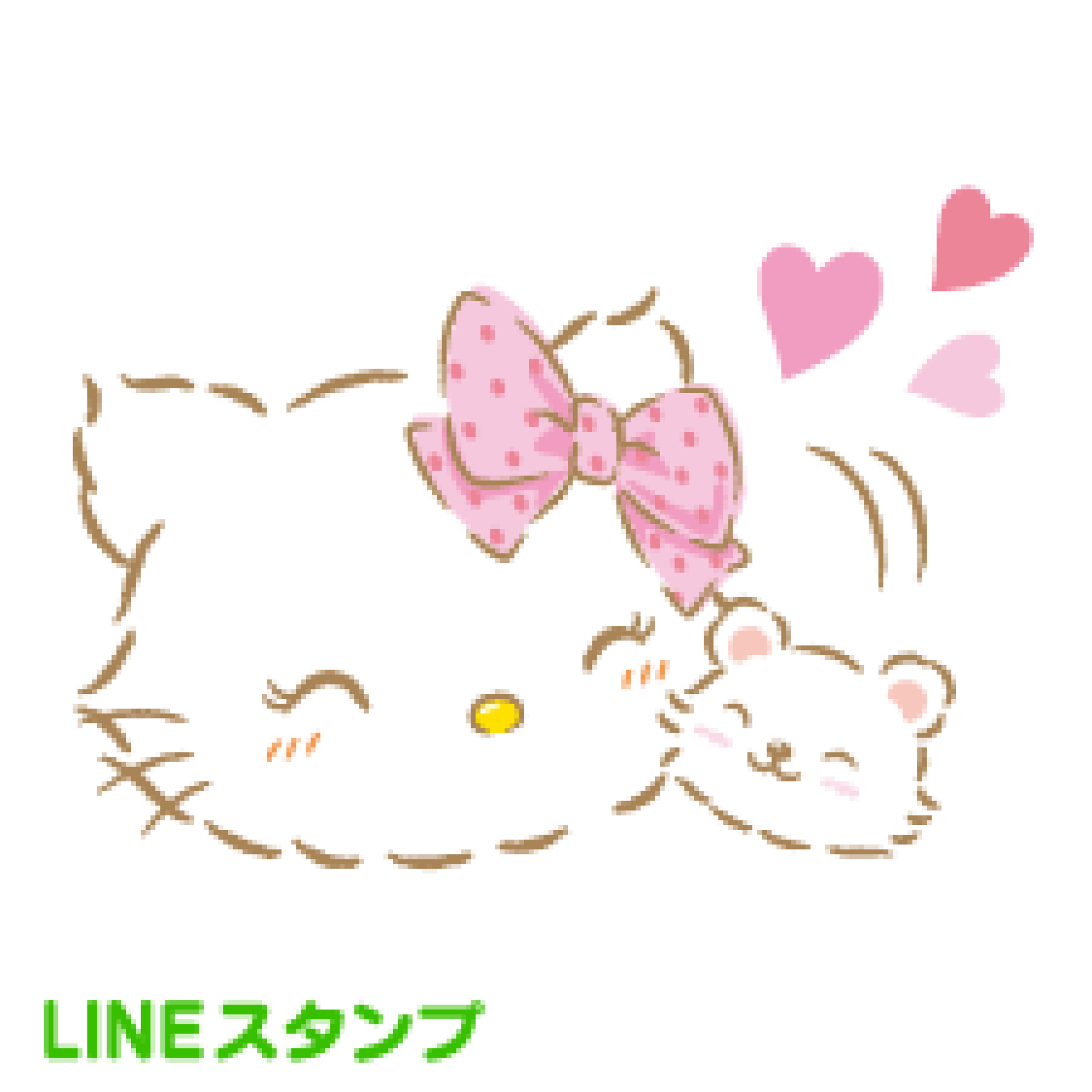 チャーミーキティlineスタンプ キャステル Castel ディズニー情報