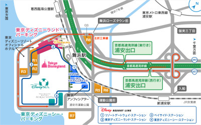 周辺道路はいつも混雑！