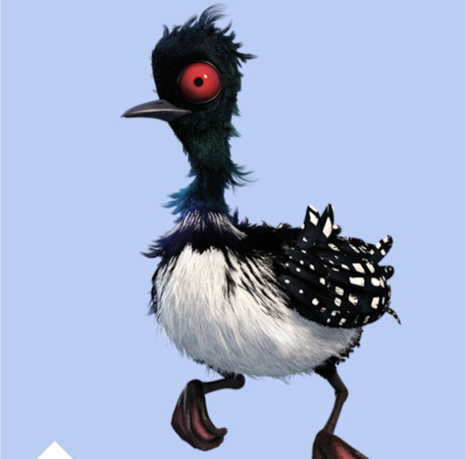 ディズニー画像ランド 最高ディズニー キャラクター 緑の鳥