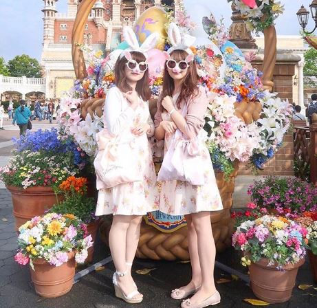 花柄ワンピース キャステル Castel ディズニー情報