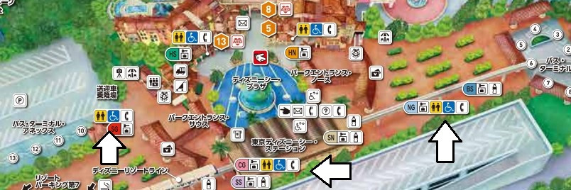 ユニーク Disney Sea マップ 三洋ガメッツ