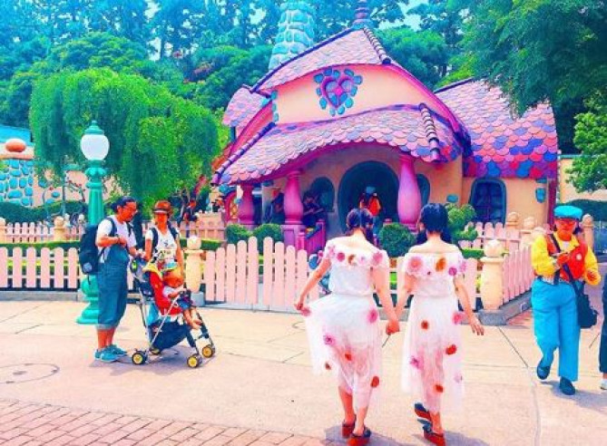 75 夏 ディズニー お 揃い コーデ 4 人 ただのディズニー画像