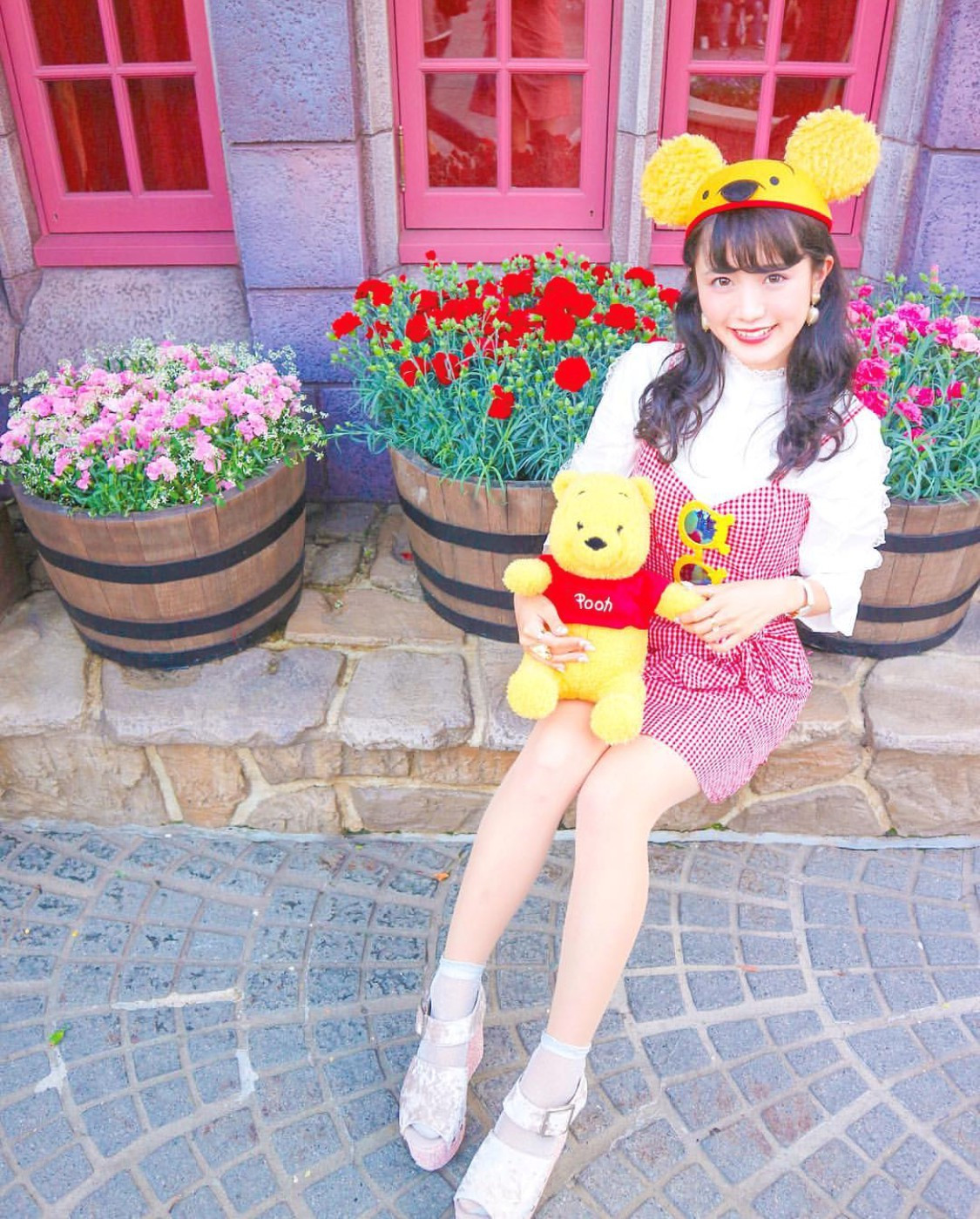 プーさんイヤーハットコーデ キャステル Castel ディズニー情報