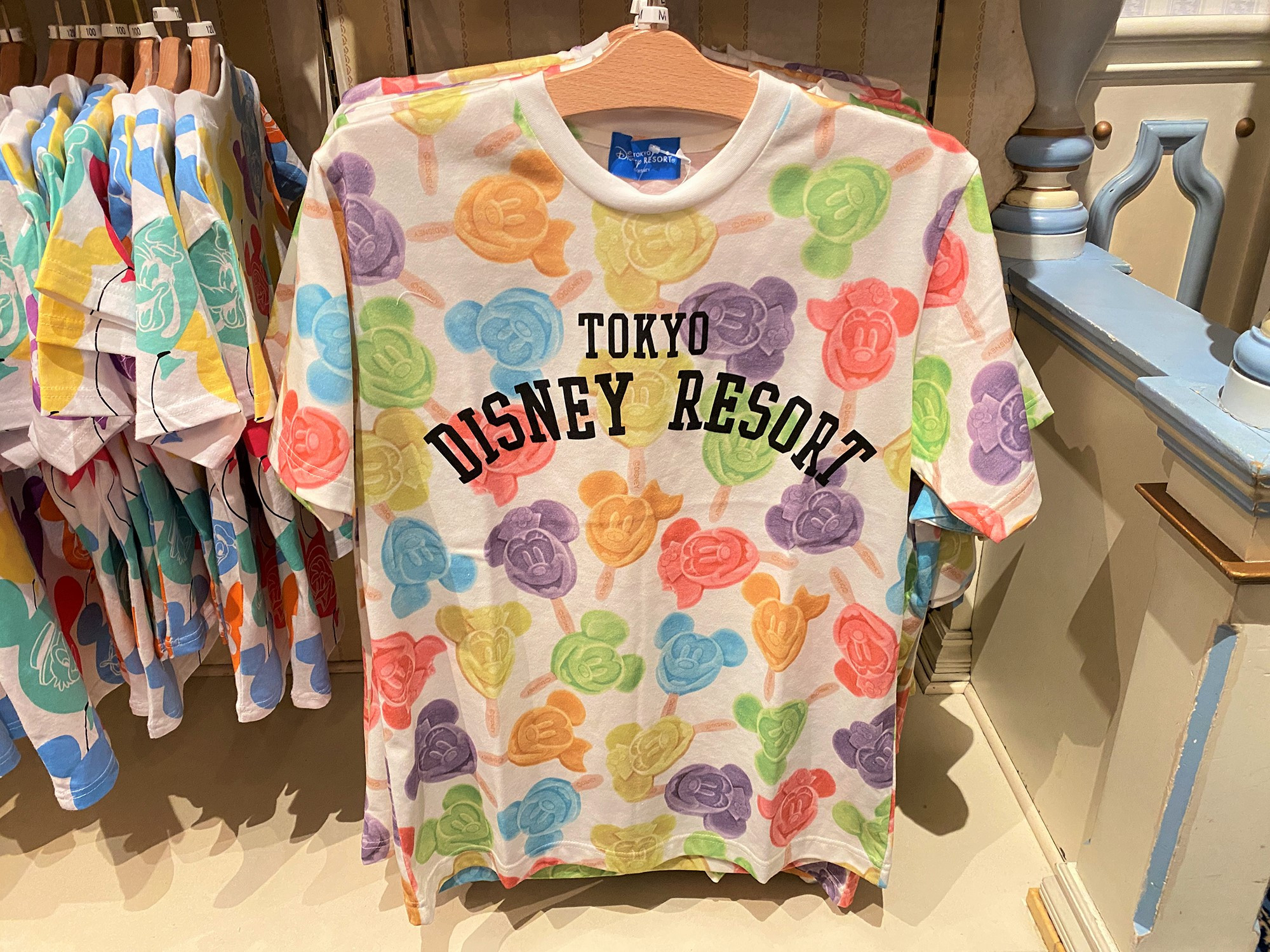 ミッキー ミニーアイスバーｔシャツ キャステル Castel ディズニー情報