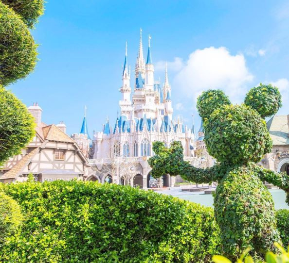 東京ディズニーランド風景 キャステル Castel ディズニー情報