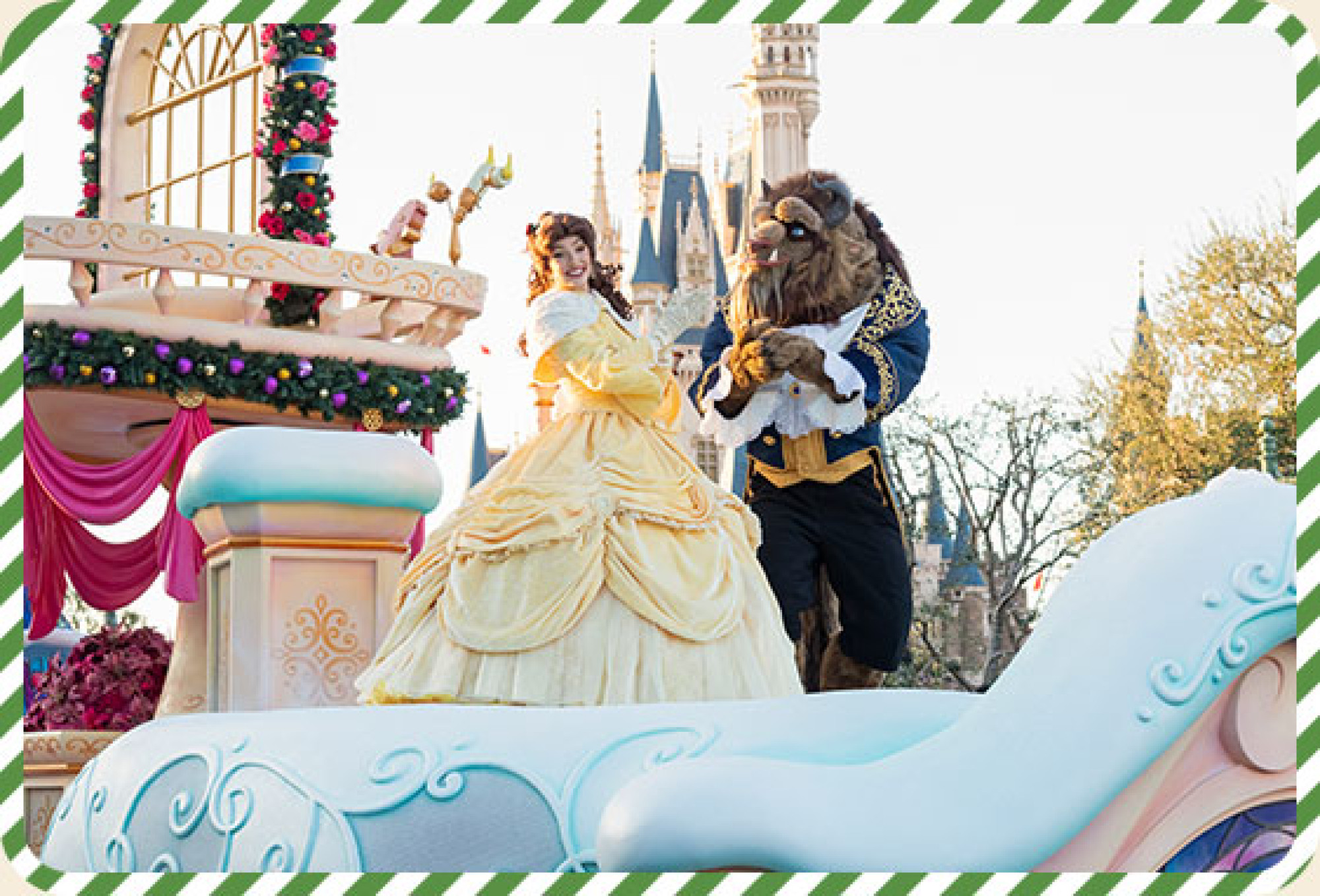 「美女と野獣」のフロート キャステル CASTEL ディズニー情報