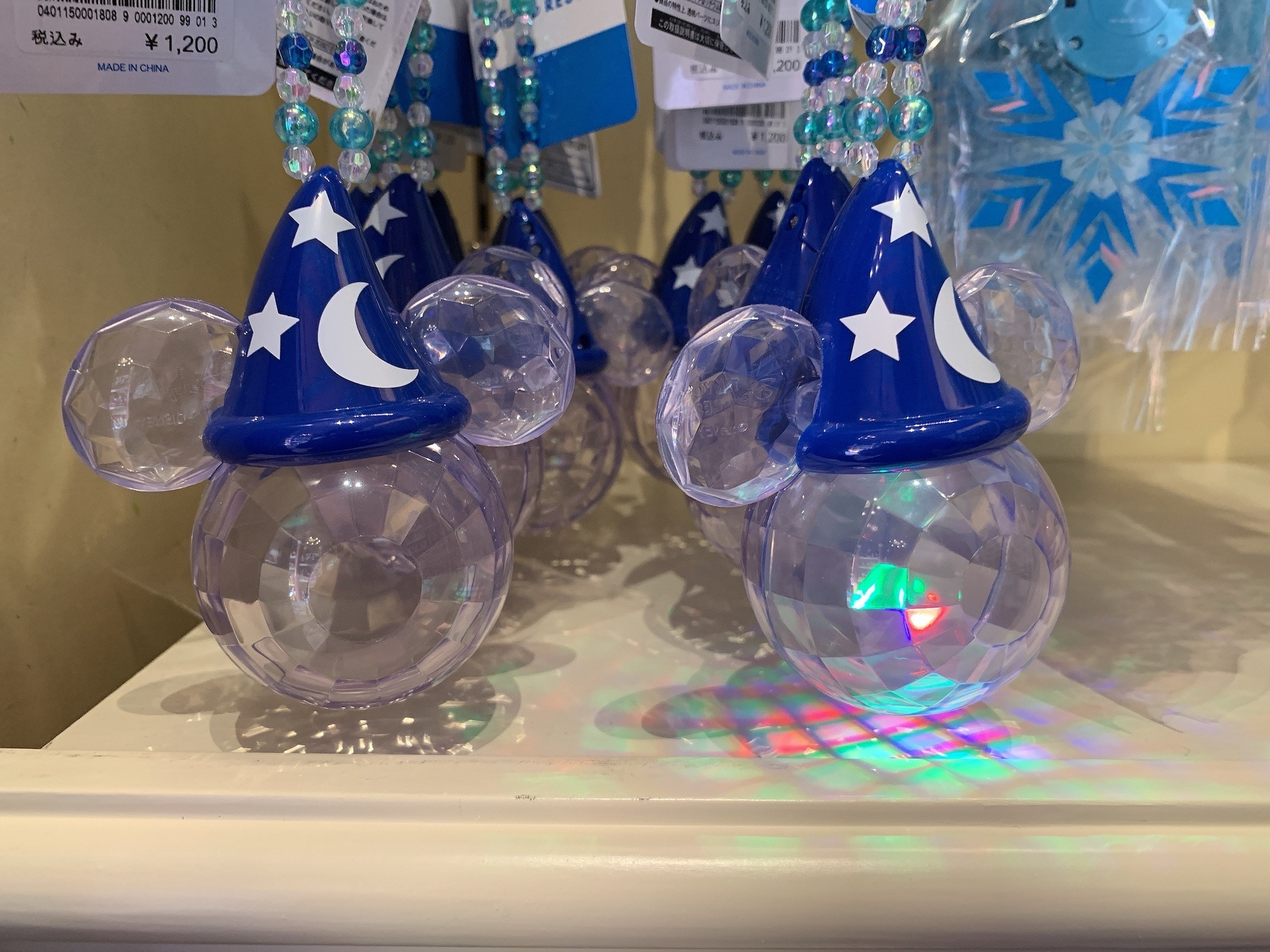 ファンタジアミッキーのライティングペンダント キャステル Castel ディズニー情報