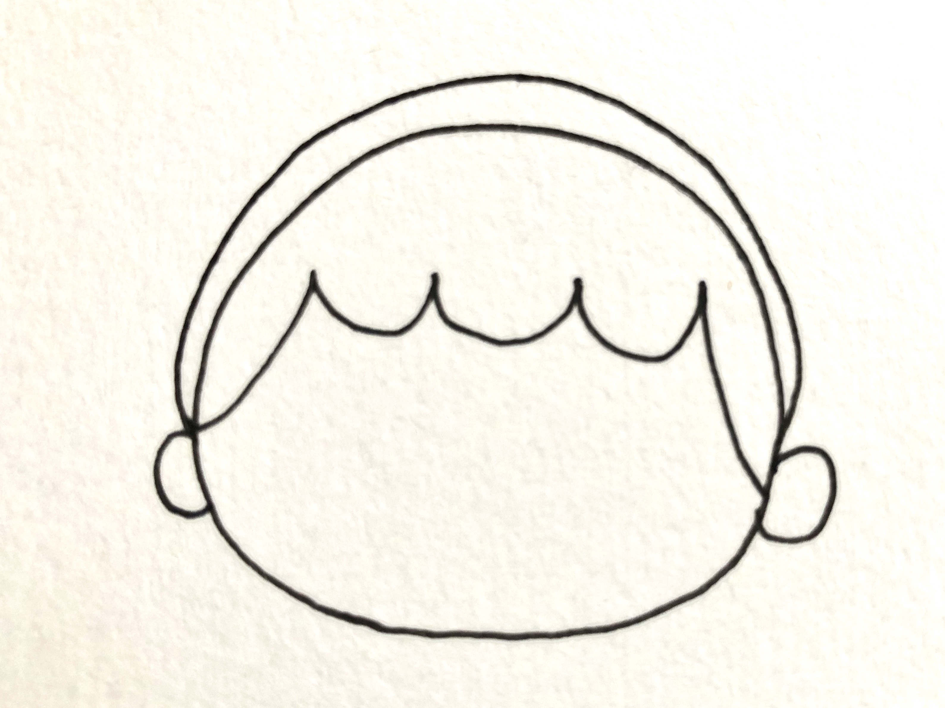 シンデレラ書き方 丸い耳飾りを描く キャステル Castel ディズニー情報