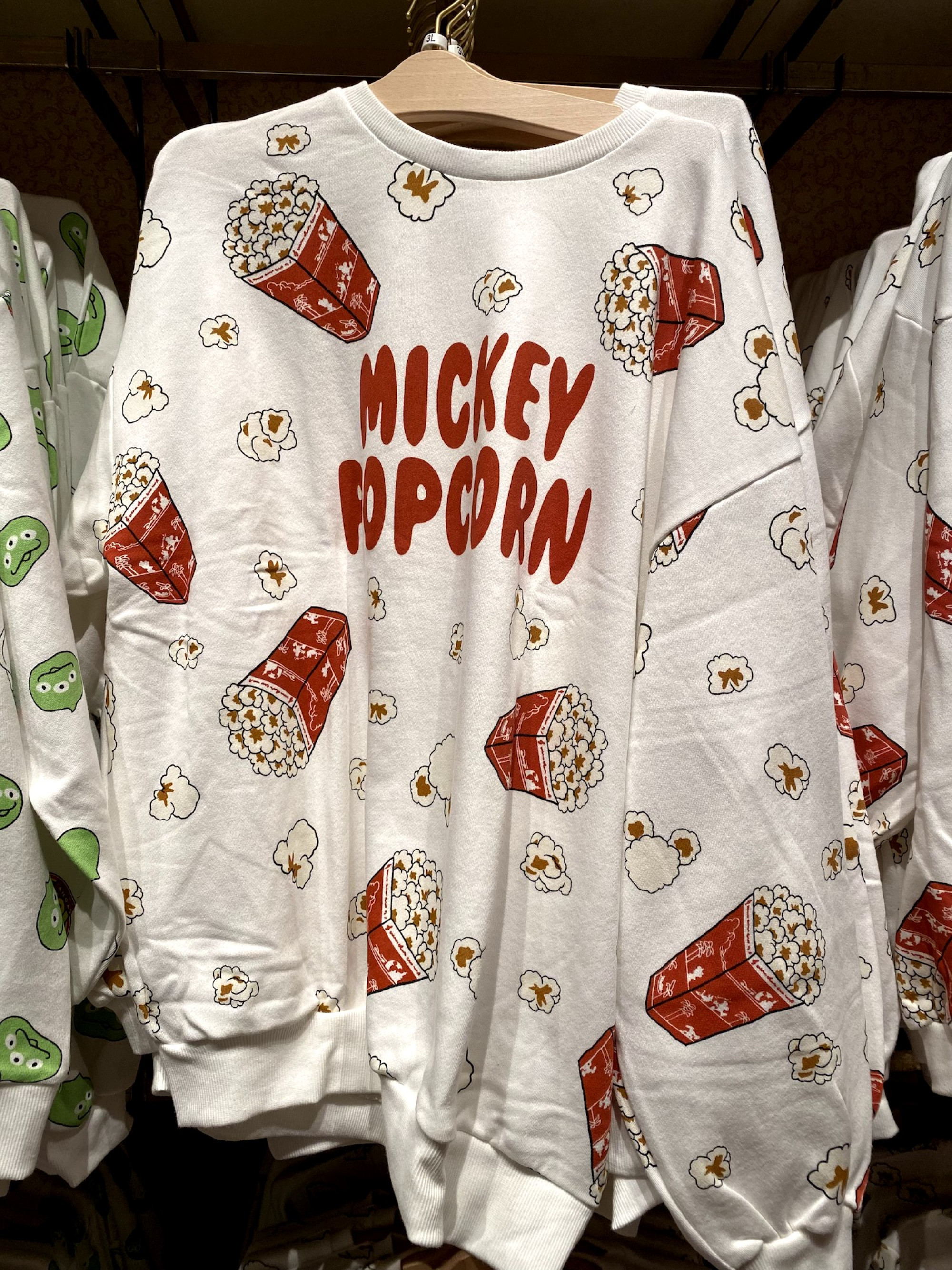 Punyus プニュズ トレーナー ミッキーポップコーン キャステル Castel ディズニー情報