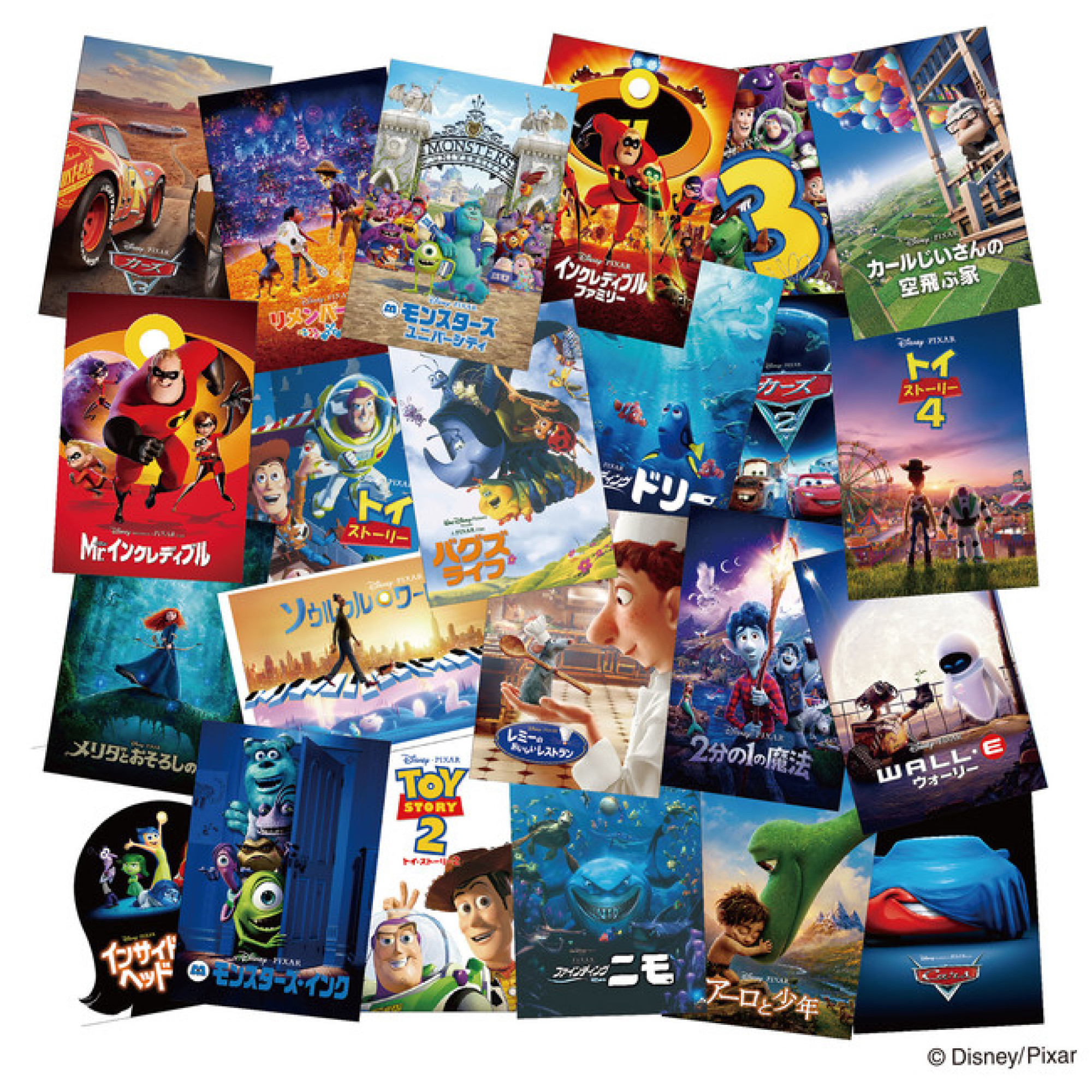 歴代作品のポスター キャステル Castel ディズニー情報